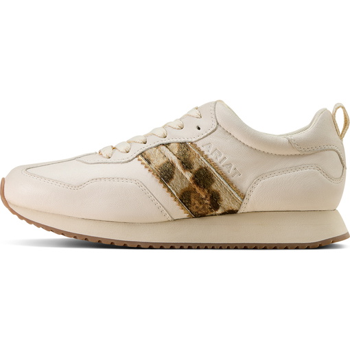 2026 Ariat Womens Ranch Runner Trainer 10074338 - Bright Cream
